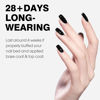 Picture of CANNI Black Gel Nail Polish, 1Pcs Gel Polish Black Dark Black Color Gel Polish Nail High Gloss Soak Off U V Gel Nail French Nail Manicure Salon DIY