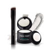 Picture of THICK FIBER Root Touch Up and Hair Loss Concealer Set - Water & Sweat Resistant Hairline Powder for Thinning Hair, Women - Includes Brush (White)