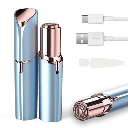 Picture of Facial Hair Removal for Women, Electric Painless Facial Hair Remover for Face, Lip, Chin with USB Rechargeable