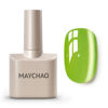 Picture of MAYCHAO 15ML Shine Muscat Cat Eye Gel Nail Polish 1Pc Green Glitter Cat Eye Gel Polish with Magnet Soak off Holographic Magnetic Nail Polish for Nail Art Manicure Salon DIY at Home, 0.5 OZ