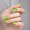Picture of MAYCHAO 15ML Shine Muscat Cat Eye Gel Nail Polish 1Pc Green Glitter Cat Eye Gel Polish with Magnet Soak off Holographic Magnetic Nail Polish for Nail Art Manicure Salon DIY at Home, 0.5 OZ