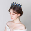 Picture of YOUlDIANZI Queen Crown Rhinestone Wedding Crowns and Tiaras for Women Costume Party Hair Accessories Princess Birthday Crown Crystal Bridal Crown