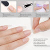 Picture of GAOY 2Pcs 16ml Gel Nail Glue, Gel X for Acrylic Nails Tips, 2 in 1 Nail Glue and Base Coat, UV Light Cure