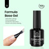 Picture of Beetles Gel Base Top Coat,2 Pcs 15ml Upgrade Super Shiny Gel Top Base Coat Set,Glossy and Long-Lasting Gel Polish,Soak Off Nail Lamp Foundation Combination Gel Polish Valentine's Day Gift for Women