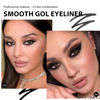 Picture of Kaely 2Pcs Black Gray Gel Eyeliner Pencil,Natural Cream Eye Liner Waterproof Smudge Proof,Cat Eye Black Smokey Eyeshadow Palette Stick Crayon,Goth Halloween Makeup,delineador de ojos contra el agua