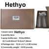 Picture of Plastic Spray Bottles Empty Spray Bottle 16.9oz/500ml 2 Pack Heavy Duty Spraying Bottles Mist/Stream Water Bottle for Cleaning Solutions, Essential Oils, Hair, Cooking (Clear)
