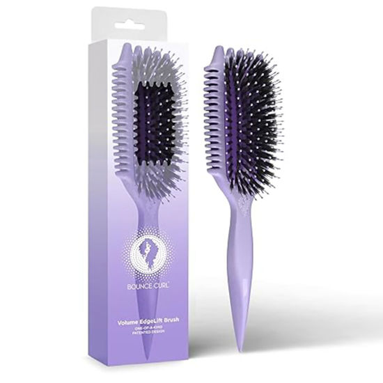 Picture of Bounce Curl Volume EdgeLift Brush, 5-in-1 Tool for Volumized Waves, Curls & Coils - Purple