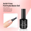 Picture of Beetles Red Gel Nail Polish Set 3Pcs 15ml No Wipe Gel Top Coat & Base Coat Red Gel Polish Soak Off Uv Nail Lamp-Shine Finish and Long Lasting Gel Glossy Top Coat Base Gel Nail Art Design Manicure Kit