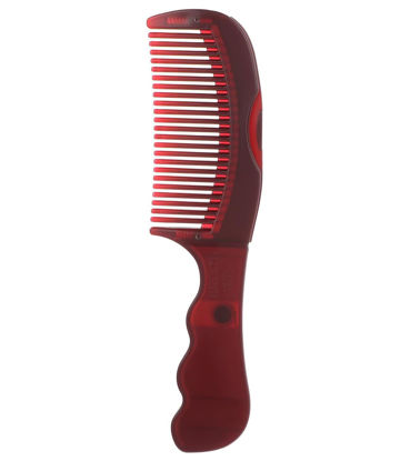Picture of Dandruff Comb, Hollow Tooth Button Comb, Detoxing Comb Energy Massage Comb, Scalp Psoriasis Comb Dandruff Removal Comb, Lice Comb Multifunctional Hairbrush For Women Men Kids-Thickening