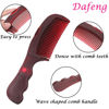 Picture of Dandruff Comb, Hollow Tooth Button Comb, Detoxing Comb Energy Massage Comb, Scalp Psoriasis Comb Dandruff Removal Comb, Lice Comb Multifunctional Hairbrush For Women Men Kids-Thickening