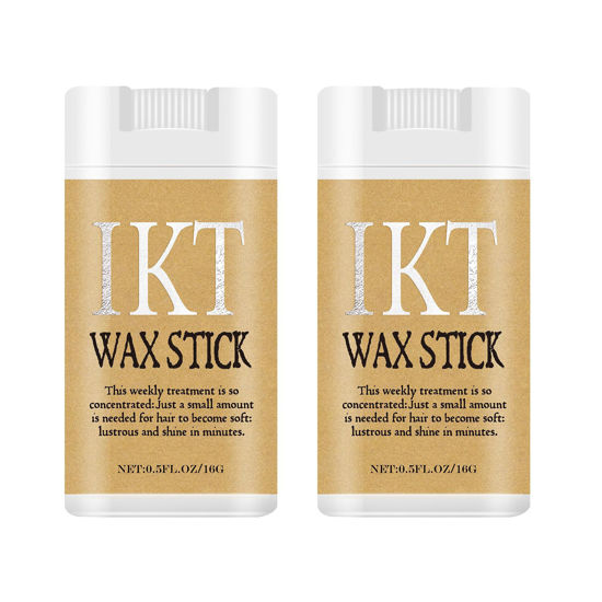 Picture of Hair Wax Stick for Women Hair Wax Stick for Kids, Hair Wax Stick for Wigs, Wax Sticks Hair Pomade Stick - 2 Pack (1.12 Oz)