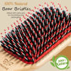 Picture of URTHEONE Hair Brush,Boar Bristle Hair Brushes and Hair Comb Set for Women Men Kids, Best Natural Wooden Paddle Hairbrush for Wet or Dry Hair