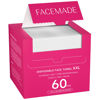 Picture of FACEMADE 60 Ct Disposable Face Towels XXL, Face Towelettes for Makeup and Clean, Super Soft and Thick Dry Wipes, USDA Certified 100% Biobased, Rose