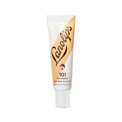 Picture of Lanolips 101 Ointment - Lanolin Lip Balm for Smooth, Hydrated & Healthy Lips - Multipurpose Lip Ointment with Lanolin Oil for Dry Lips, Cuticles & More - Coconutter (0.52 oz)