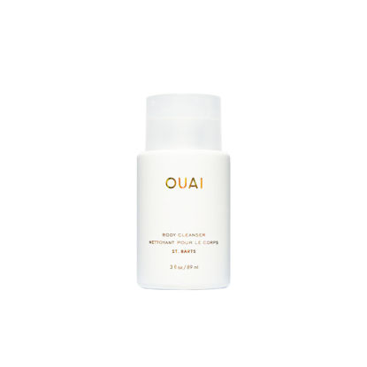 Picture of OUAI Body Cleanser, St. Barts Travel Size - Foaming Body Wash with Jojoba Oil & Rosehip Oil to Hydrate, Balance & Soften Skin - Paraben, Phthalate & Sulfate Free Skin Care Products (3 fl oz)
