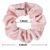 Picture of Whaline 12Pcs Blush Theme Scrunchies Velvet Elastics for Women Pink Bobbles Soft Lovers Scrunchy Classic Thick Hair Bands Ties Gifts for Teenage Girls