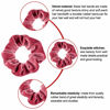 Picture of Whaline 12Pcs Blush Theme Scrunchies Velvet Elastics for Women Pink Bobbles Soft Lovers Scrunchy Classic Thick Hair Bands Ties Gifts for Teenage Girls