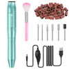 Picture of COSITTE Electric Nail Drill,USB Electric Nail Drill Machine for Acrylic Nail Kit,Portable Electric Nail File Polishing Tool Manicure Pedicure Kit Efile Nail Supplies for Home Salon,Green