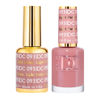 Picture of DND DC Gel Polish Set, Deep Nude Collection, UV/LED Gel Polish and Air Dry Nail Lacquer, Matching Chip-Free Polish Duo, 093 Light Fawn, 0.5 Fl Oz