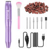 Picture of COSITTE Electric Nail Drill,USB Electric Nail Drill Machine for Acrylic Nail Kit,Portable Electric Nail File Polishing Tool Manicure Pedicure Kit Efile Nail Supplies for Home Salon,Lilac