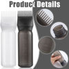 Picture of Pimoys 2 Pack Root Comb Applicator Bottle 6 Ounce Oil Applicator for Hair Dye, Hair Oiling Applicator Hair Coloring Bottle with Graduated Scale, Black and White