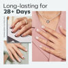 Picture of modelones Extra Short Square Nail Tips, Pre-shaped Gel x Nail Tips Full Cover Fake Nails Acrylic Nail Tips Nail Extension Press on Nails Gel x Nail Kit 216PCS 12Sizes