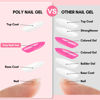 Picture of Makartt Poly Nail Gel： Gel Builder for Nail Extension, Dark Hot Pink 50ML, Natural-Looking Nail Strengthener 3D Diy Hard Gel Manicures Nail Art At Home-Flamingo