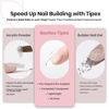 Picture of Beetles Tipex Instant Apex Nail Tips, 512Pcs Oval Medium Pre-building Pre-Sculpted and Pre-etched Acrylic Nail Tips Full Cover Press-on False Nail Extension Building Gel Valentines Gifts for Women
