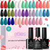 Picture of Beetles Gel Nail Polish Set, 23pcs Gel Polish Kit, 20 Colors Pink Green Blue Uv Gel Polish with Base Top Coat, All Season Manicure Tools for Beginners Nail Art Home Valentine's Day Gift for Women