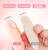 Picture of 8 Pieces Triangle Powder Puff Face Soft Triangle Makeup Puff Velour Cosmetic Foundation Blender Sponge Beauty Makeup Tools