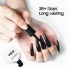Picture of JODSONE 10ml Gel Nail Polish Black Gel Polish Black Gel Nail Polish Black Nail Polish Soak Off Led Gel Polish Nail Art Manicure Salon Diy at Home Gift for Women Gel Nail Polish
