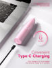 Picture of ZORAMI Rechargeable Ear and Nose Hair Trimmer - 2024 Professional Painless Eyebrow & Facial Hair Trimmer for Men Women, Powerful Motor and Dual-Edge Blades for Smoother Cutting Pink