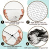 Picture of FANDAMEI Hair Nets, U Shaped Hair Pins Set - 20 Invisible Elastic Mesh Nets, 40 Bun Maker Pins for Women, Girls, Ballet Dance (Black)