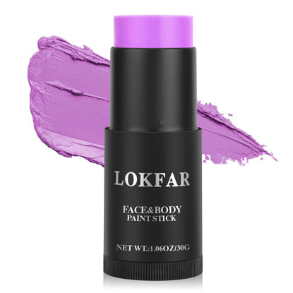 Picture of Face Paint, Cream-based Body Paint Stick【Larger Capacity】【High Pigment】【Long Lasting】Professional Paint Makeup Product For Halloween/Masquerade/Cosplay/Movie Makeup, 1.06 Oz/30g，MulticolorC