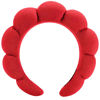 Picture of HitModa Spa Headbands for Washing Face or Facial Makeup Headbands Bubble Skincare Headbands Drunk Elephant Terry Cloth Puffy Headbands for Mask Skin Treatment