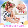 Picture of ETYJO Kids Nail Polish-6 Color Kids Nail Polish Set for Girls Non Toxic Water-Based Natural Safe Low Odor Peel-off Quick Dry Nail Polish Kit for Girls Ages 3+ Birthday Gift Nail Polish Set