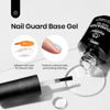 Picture of Beetles Peel Off Base Coat and Top Coat Set Gel Nail Polish 2Pcs 15ml Peelable Base Gel and Top Coat Easy Removal, UV LED Lamp Peel off Nail Polish without Damage for Beginners Weak Thin Nails