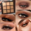 Picture of CAKAILA Neutral Nude Brown Eye Shadow Palette,Rose Gold Dark Brown Bronze Naked Cream Eyeshadow Palette Makeup,Highly Pigmented Natural Eyeshadow Palette for Brown Eyes Long Lasting Naturing-Looking