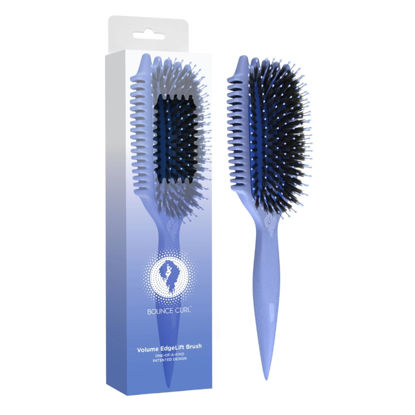 Picture of Bounce Curl Volume EdgeLift Brush, 5-in-1 Tool for Volumized, Defined Curls, Waves & Coils - Blue