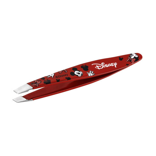 Picture of Tweezerman Disney's Mickey Mouse & Minnie Mouse We Got Ears Mini Slant Tweezer - Tweezers for Eyebrows, Travel Tweezers for Eyebrows, Facial Hair, Ingrown Hair