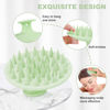 Picture of Meartchy Silicone Scalp Massager Shampoo Brush, Scalp Scrubber for Hair Growth (Grass Green)