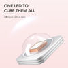 Picture of GAOY Handheld UV Light for Gel Nails, Mini Nail Lamp, Portable Cordless Rechargeable, Fast Curing, Octagon Pink