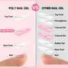Picture of Makartt Poly Nail Gel：Strong Builder for Extension, Coral Pink, 50 ML Strengthener Hard Gels for Trendy Design-Long-Lasting and Easy to Use Manicure Supplies-Lovestruck