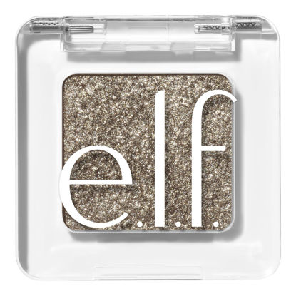 Picture of e.l.f. Fine As Fleck Glitter Eyeshadow, Long-Lasting Sheer Eye Makeup With A Shimmer Finish, Soft, Smooth Formula, Vegan & Cruelty-Free, Filthy Rich
