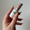 Picture of DND Gel Polish Set, Sheer Collection, UV/LED Gel Polish and Air Dry Nail Lacquer, Matching Chip-Free Polish Duo, 887 Glass Peach, 0.5 Fl Oz