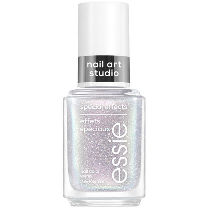 Picture of essie Nail Art Studio Special Effects Nail Polish, Pearl, Vegan, Purple Nail Polish, Lustrous Luxury, 0.46 Fl Oz