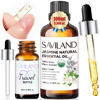 Picture of SAVILAND Jasmine Essential Oil for Cuticle Nails Hands: Ultra Repairing Cuticle Oil 100% Pure Plant-Based Nail Strengthener Hand Oil for Dry Hand Damaged Cuticle Weak Nail Care with Travel Bottle Home