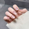 Picture of GAOY Pink Glassy Cat Eye Gel Nail Polish, 16ml Glitter Holographic Nail Polish with Magnet, Reflective Translucent UV Gel, 2333 Light Rose