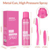 Picture of Hair Identifier Spray for Face Shaving Dermaplaning Tool Skin Body Dermaplaning Spray for Women with 4 Face Razor for Face Shaver Hair Removal Kit Excess Hair Dermaplane Razor for Women Face
