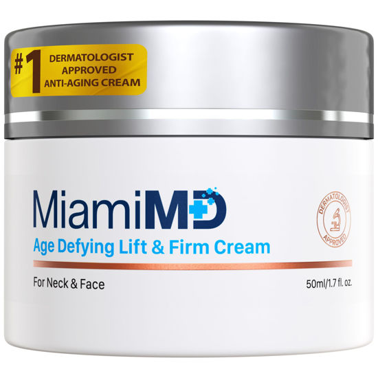 Picture of MiamiMD Age-Defying Lift & Firm Cream - Anti Aging and Skin Firming For All Types Paraben Free, Fragrance Free Cruelty Free BHA Free 50 ml (1.7oz)